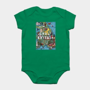 Great Britain most popular theme Baby Bodysuit